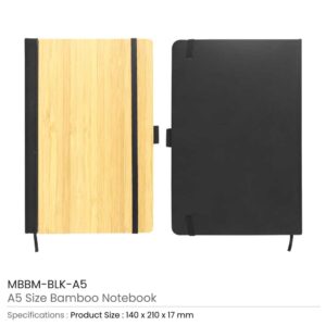 A5 size Bamboo Notebook - Image 3