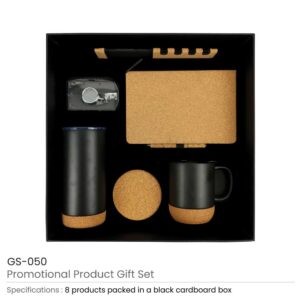 Promotional Gift Sets with Black Cardboard Gift Box - Image 3