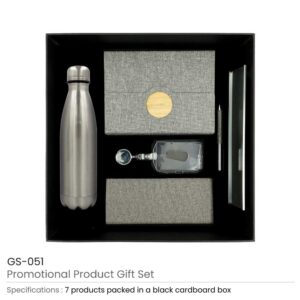 Promotional Gift Sets with Black Cardboard Gift Box - Image 3