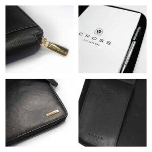 CROSS A5 Zip Writing Folder with Agenda Pen Gift Sets - Image 5