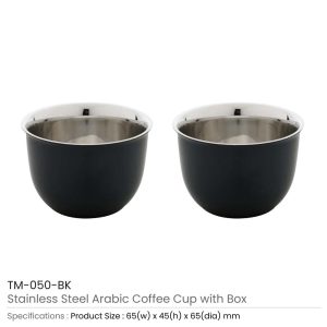 Arabic Coffee Cups 2 Pcs Sets - Image 3