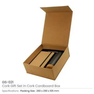 Cork Notebook Ball Pen and Tumbler Gift Sets GS-021 - Image 3