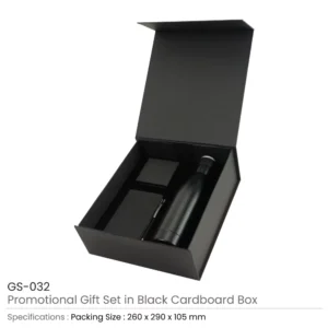 Gift Sets in a Black Cardboard Gift Box GS-032 - Image 3