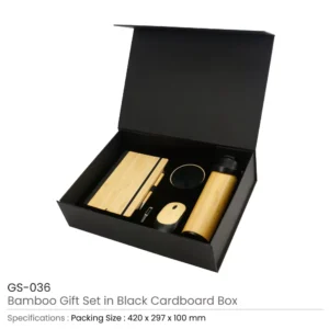 Eco-Friendly Gift Sets in a Black Cardboard Box GS-036 - Image 3