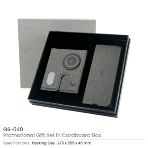 rPET Gift Sets in a Black Cardboard Box GS-040 - Image 3