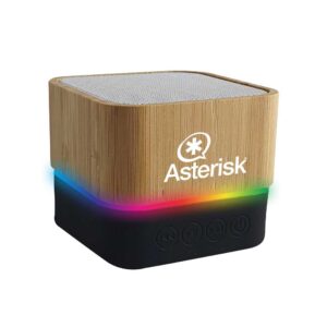 Cube Bamboo Bluetooth Speakers Ver. 5.0 - Image 2