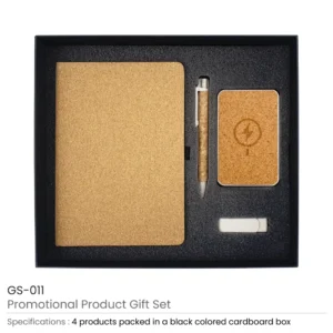 Eco-Friendly Gift Sets in Black Cardboard Box GS-011 - Image 3