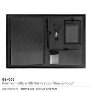 Premium Office Gift Set in Black Sleeve Pouch - Image 3